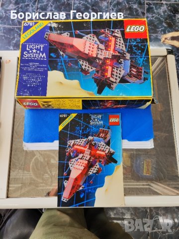 Кутия и инструкция за Лего 6781 1989 г lego