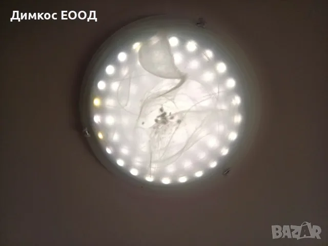 Кръгъл LED плафон за таван / стена - цената е за 4 броя общо, снимка 2 - Лед осветление - 56184600