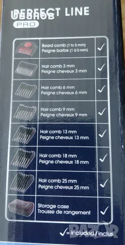 Rowenta Perfect Line PRO, като нова, титаниеви ножчета, снимка 6 - Машинки за подстригване - 55936674