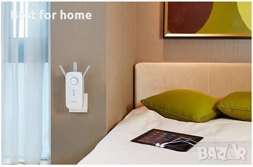 TP-Link AC1750 WiFi разширител, снимка 2 - Ресийвъри, усилватели, смесителни пултове - 52346695