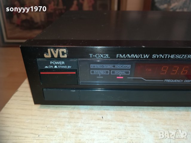 jvc t-gx2l tuner-japan-внос sweden 2010201615, снимка 9 - Ресийвъри, усилватели, смесителни пултове - 30491430
