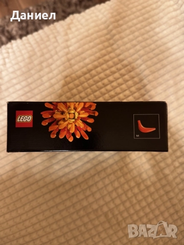 Чисто ново LEGO Botanicals 10368 – Хризантема (Запечатано), снимка 3 - Конструктори - 55905160