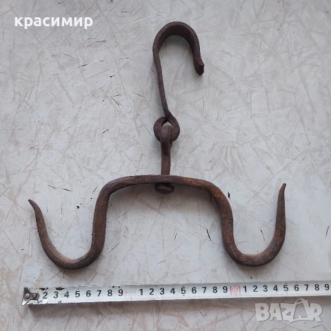 стар кован ченгел голям., снимка 2 - Антикварни и старинни предмети - 52636968