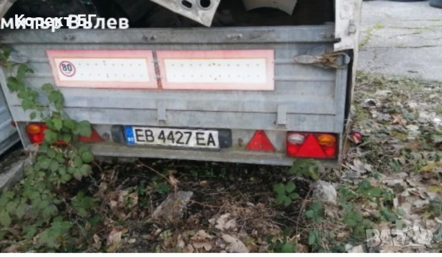 Ремарке Pongratz PA 3000 T Две оси С брезент Намира се в град Габрово. Размери:  380 см  на 170 см , снимка 3 - Ремаркета - 51232484