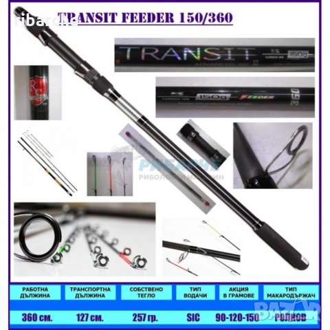 ФИДЕР RS TRANSIT FEEDER 3.60/390м (90-150гр)
