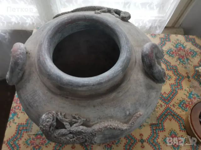 антикварна гръцка ваза, снимка 2 - Вази - 49650157