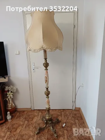 Лампион от бронз и оникс