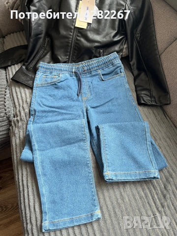 Кожено яке, снимка 4 - Детски якета и елеци - 54243235