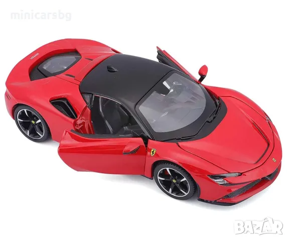 Метални колички: Ferrari SF90 Stradale, снимка 1