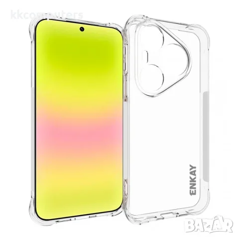 Прозрачен TPU Калъф за Huawei Pura 90s Pro / Pura 90 Pro HAT PRINCE ENKAY Удароустойчив с Подсилени 