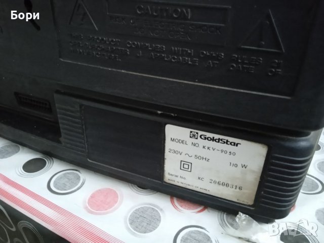 GoldStar видео и телевизор , снимка 5 - Плейъри, домашно кино, прожектори - 37442465
