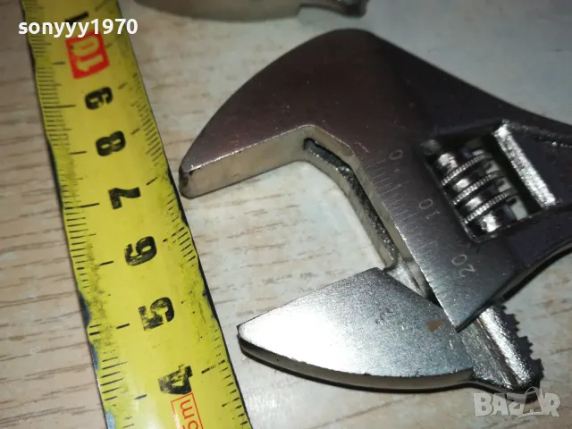 френски ключ 3 размера 2911241108, снимка 8 - Ключове - 48151443