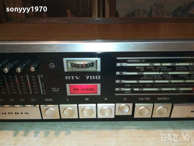 GRUNDIG RETRO RECEIVER-SWISS 2912211001, снимка 8 - Ресийвъри, усилватели, смесителни пултове - 35265358