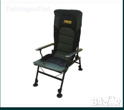  Рибарски шарански стол Filstar до 120кг, снимка 8 - Такъми - 30893899
