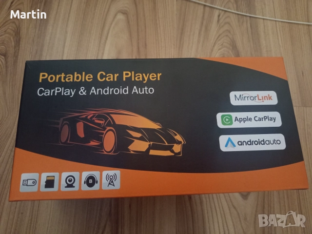 ANDROID AUTO/CARPLAY Навигация  10 инча, снимка 2 - Навигация за кола - 52502019