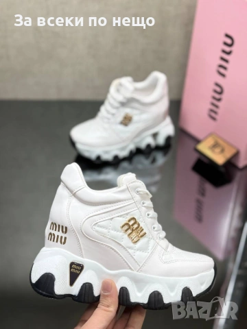 Miu Miu Дамски Маратонки На Платформа👟Дамски Спортни Обувки Миу Миу - Различни Цветове Код SK606