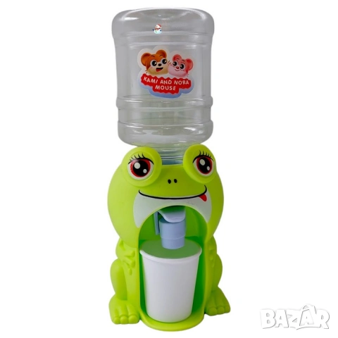 Детски диспенсър за вода пате капибара жаба без батерии, снимка 3 - Други - 54100214