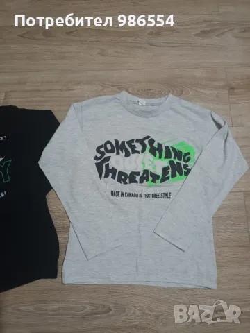 Две блузи за момче размер 152 см, снимка 4 - Детски анцузи и суичери - 49751942