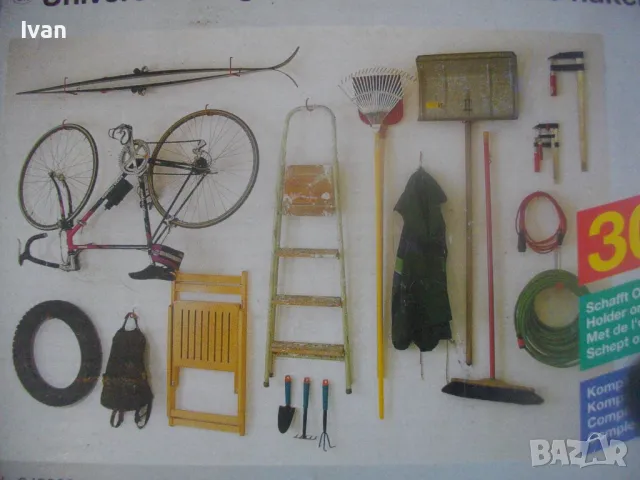 MEISTER НОВ НЕМСКИ ОРИГИНАЛЕН КОМПЛЕКТ КУКИ ЗА ОКАЧВАНЕ ТЕЖКИ НАТОВАРВАНИЯ 29 БРОЯ, снимка 5 - Други инструменти - 48922630