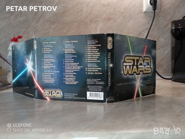 Музиката от филма Междузвездни Войни., снимка 5 - CD дискове - 37028603