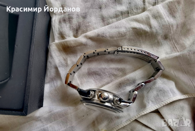 Rolex Autimatic Chronograph 12 часов vintage homage, снимка 8 - Антикварни и старинни предмети - 41626874