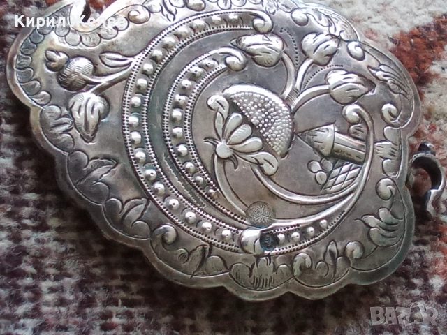 Пафта стара сребърна 1 брои 50103, снимка 12 - Антикварни и старинни предмети - 52220121