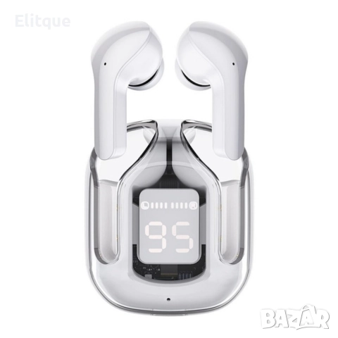 Безжични Bluetooth слушалки с LED дисплей и вграден микрофон, снимка 6 - Друга електроника - 52606768