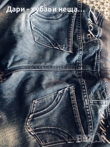 Дебели зимни дънки, с полар🍀❤️Ръст до 170см.❤️🍀, снимка 4 - Дънки - 38371224