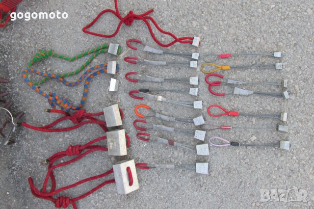 ЛОТ Екипировка, алпийска, алпиниска ЗА КАТЕРЕНЕ, АЛПИНИЗЪМ, ТУРИЗЪМ И СПЕЛЕОЛОГИЯ, карабинер, PETZL, снимка 12 - Спортна екипировка - 33890497