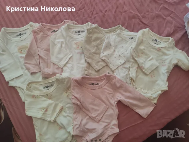 Бебешки дрехи 56 размер, снимка 14 - Бодита за бебе - 56343334