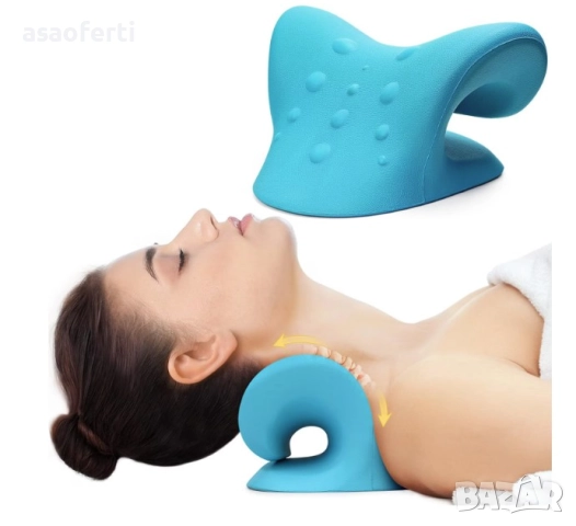 💆 Ортопедичен Уред за Врат – Коректор на Шийни Прешлени (8 мин дневно)