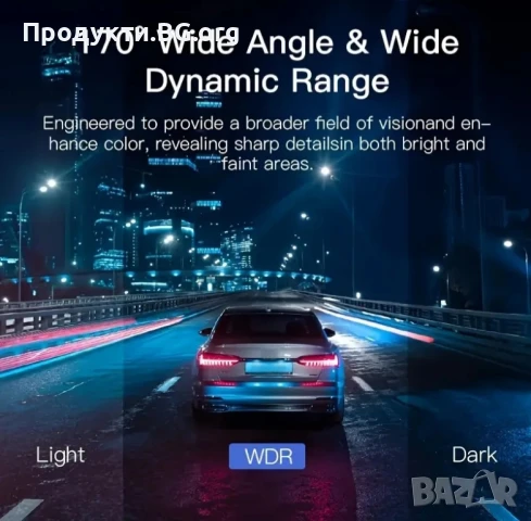 Професионална Full HD 1080P дашборд камера с включена задна камера. Гаранция 12 месеца , снимка 14 - Аксесоари и консумативи - 51069449