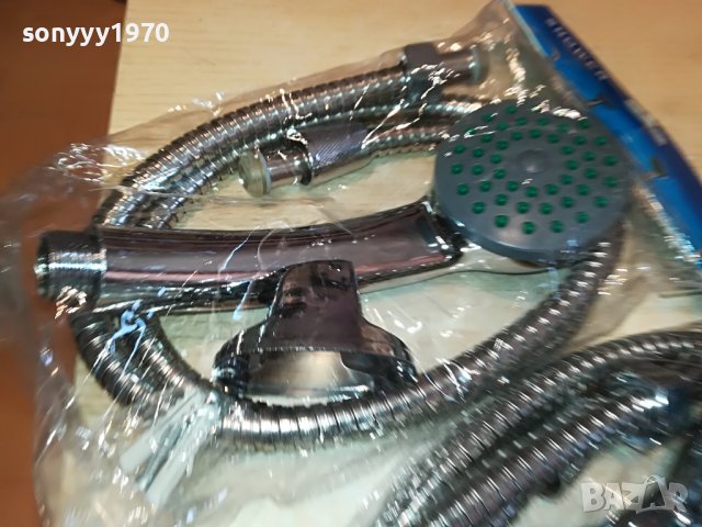 ДУШ НОВ КОМПЛЕКТ С ШЛАУХ И ДЪРЖАЧ С КРЕПЕЖИ 2903231213