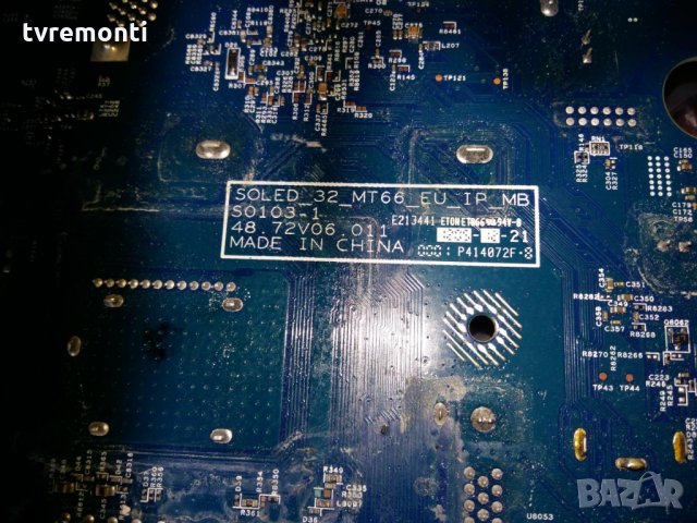 MAIN BOARD ,SOLED_32_MT66_EU_IP_MB,S0103-1,48.72V06.011, снимка 3 - Части и Платки - 31187180