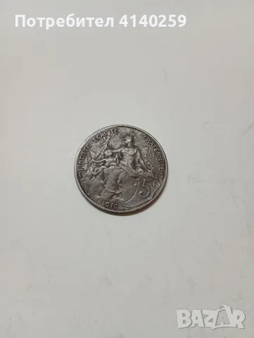 ФРАНЦИЯ МОНЕТИ 10 САНТИМА 1916 Г , снимка 4 - Нумизматика и бонистика - 55984933