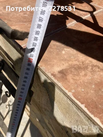 Закачалка от ковано желязо, снимка 4 - Закачалки - 56437433