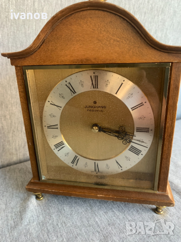 настолен часовник junghans resonic, снимка 2 - Антикварни и старинни предмети - 44926383