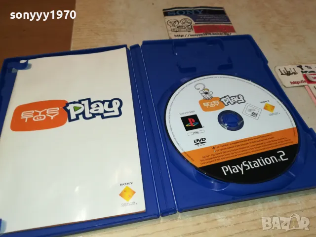 EYE TOY PLAY SONY PS2 GAME 2201251057, снимка 2 - Игри за PlayStation - 48779518