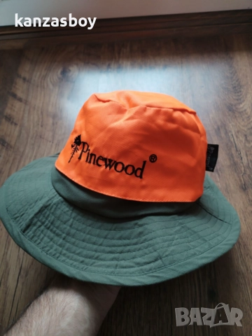 pinewood kodiak reversible hat - мъжка ловна шапка КАТО НОВА 58см., снимка 4 - Шапки - 52887161