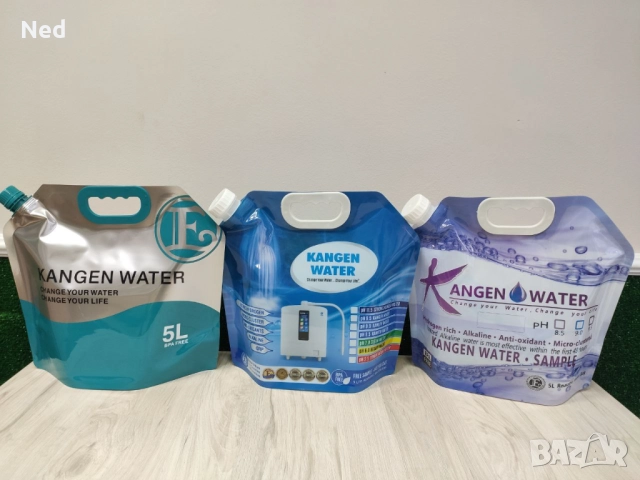 Удобни Канген торби/туби 5л от специална пластмаса - BPA free!, снимка 3 - Други спортове - 43118802