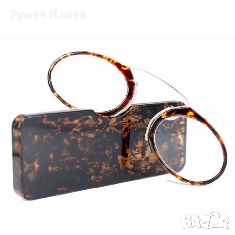Сгъваеми мини очила тип пенсне здрави, снимка 1 - Слънчеви и диоптрични очила - 42849965