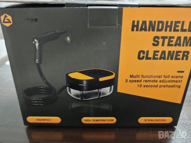 Gautye G1 парочистачка 1500W с аксесоари – нова, снимка 2 - Други стоки за дома - 54215950