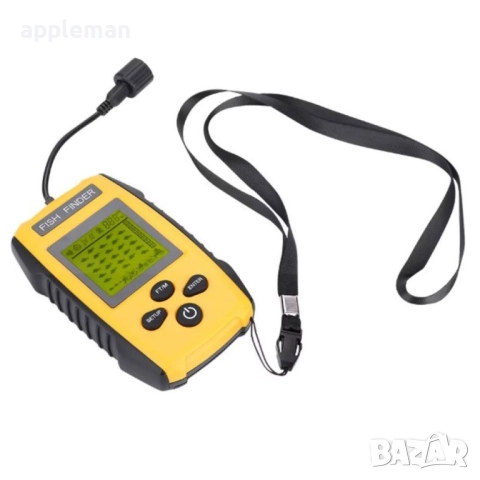 Преносим сонар за риба с дисплей и сонарен сензор – до 100 метра, снимка 3 - Стръв и захранки - 52179813