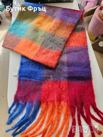Кашмирен шал 01, снимка 3 - Шалове - 47975338