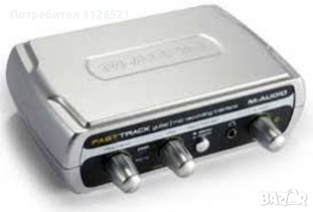 M-Audio Fast Track audio interface sound card, снимка 4 - Други - 37352894