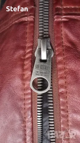 Мъжко кожено яке, снимка 10 - Якета - 47643004