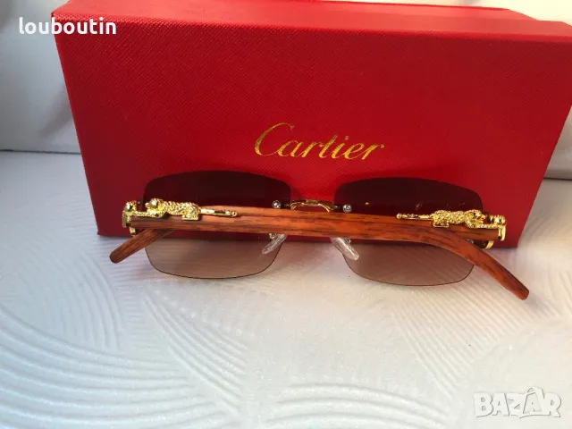 Cartier 2024 мъжки слънчеви очила, снимка 16 - Слънчеви и диоптрични очила - 48018486