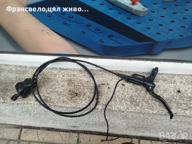 Задна хидравлична спирачка за електрически велосипед колело 