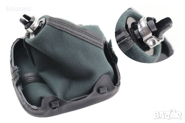 Топка за скоростен лост с кожен маншон и рамка за Ауди Audi A3 S3 8P с 5 и 6 скорости, снимка 12 - Аксесоари и консумативи - 40480771