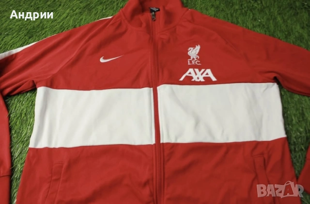 Оригинално тренировъчно яке Liverpoo Nike Dri-FIT- size XL, снимка 3 - Спортни дрехи, екипи - 53126378